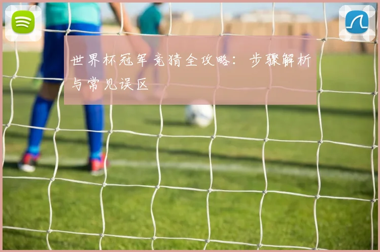 世界杯冠军竞猜全攻略：步骤解析与常见误区