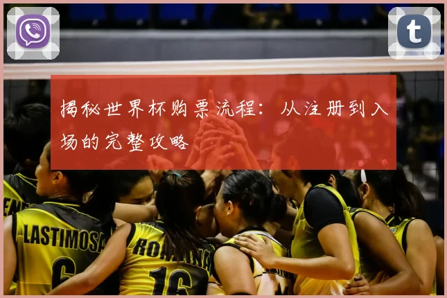 揭秘世界杯购票流程：从注册到入场的完整攻略